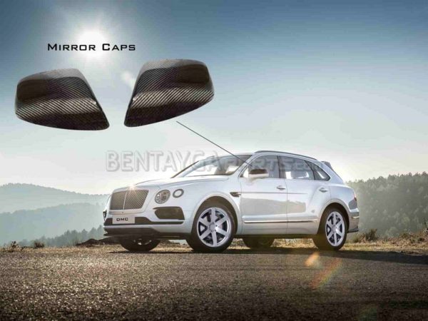 DMC Carbon Fiber Side Mirror Caps for Bentley Bentayga