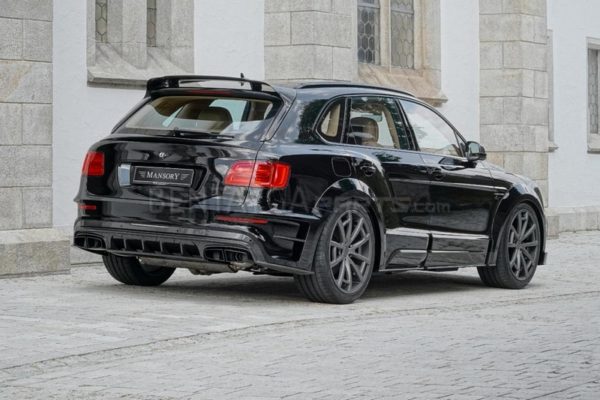 M-style Soft Kit Exhaust Tips - Black chrome for Bentley Bentayga