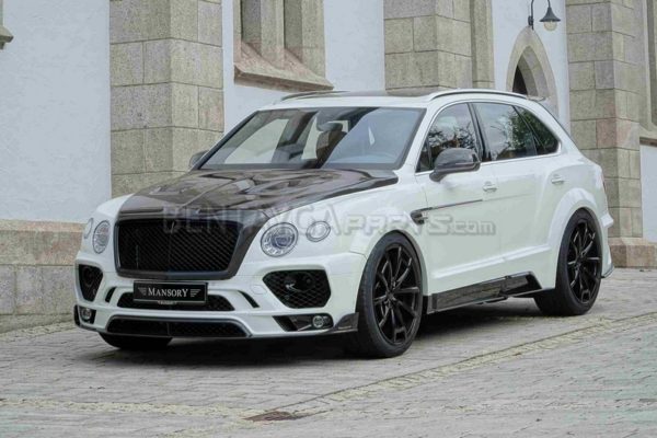 M-style Soft Kit Front Fender and Door Strip (Short) for Bentley Bentayga