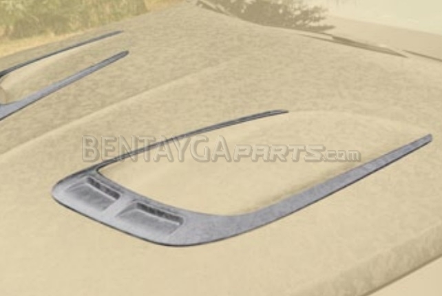 MANSORY Bleurion Edition Air Outtake Engine Bonnet Splitter for Bentley Bentayga - Image 2