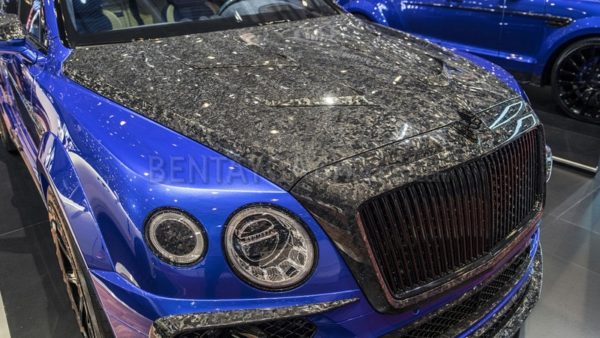 MANSORY Bleurion Edition Chrome Lamels Grill for Bentley Bentayga