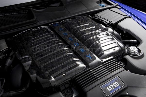 MANSORY Bleurion Edition Engine Carbon Cover for Bentley Bentayga