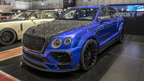MANSORY Bleurion Edition Roof Rack Cover for Bentley Bentayga