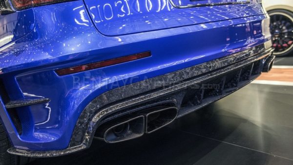 MANSORY Bleurion Edition Visible Carbon Fiber Diffuser Board for Bentley Bentayga