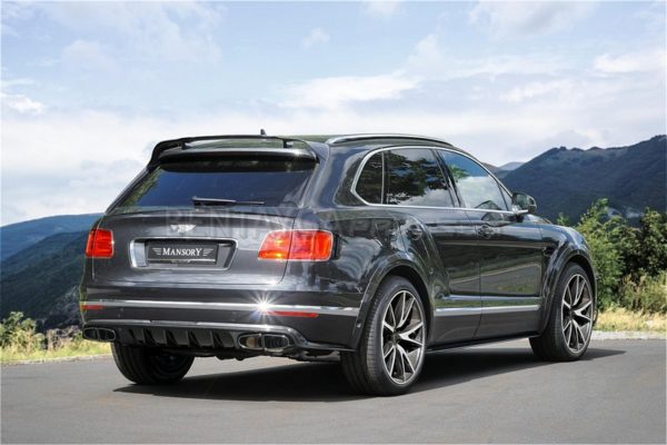 MANSORY Rear Diffuser T ( for car with towbar ) for Bentley Bentayga