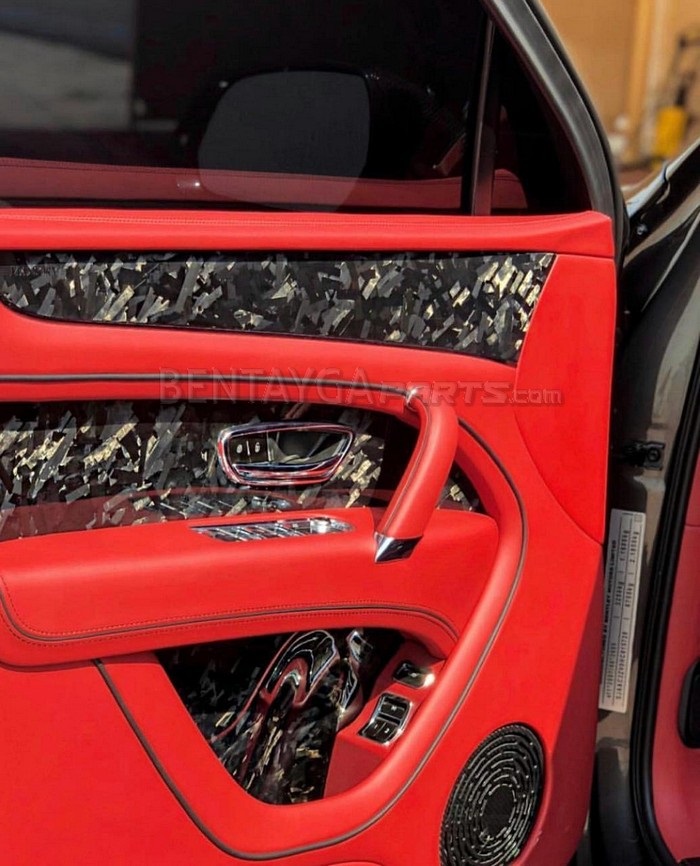 Set of Carbon Doors Panels (Visible) for Bentley Bentayga