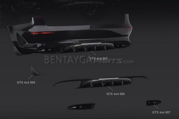 ONYX Carbon TS Sport Rear Diffuser for Bentley Bentayga